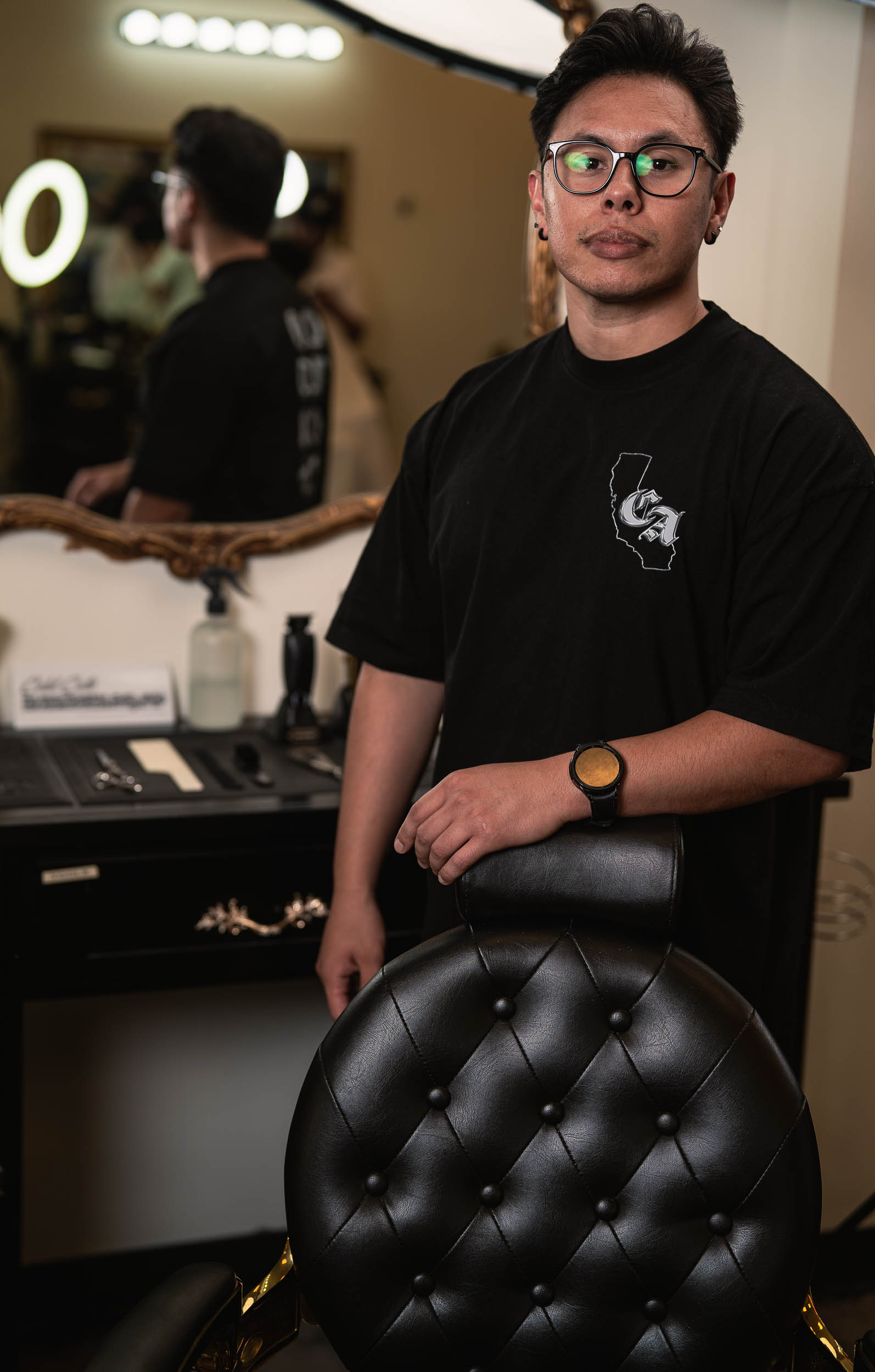 Brandon a.k.a Dapper CutzBarber at Cold Cuts Barbershop