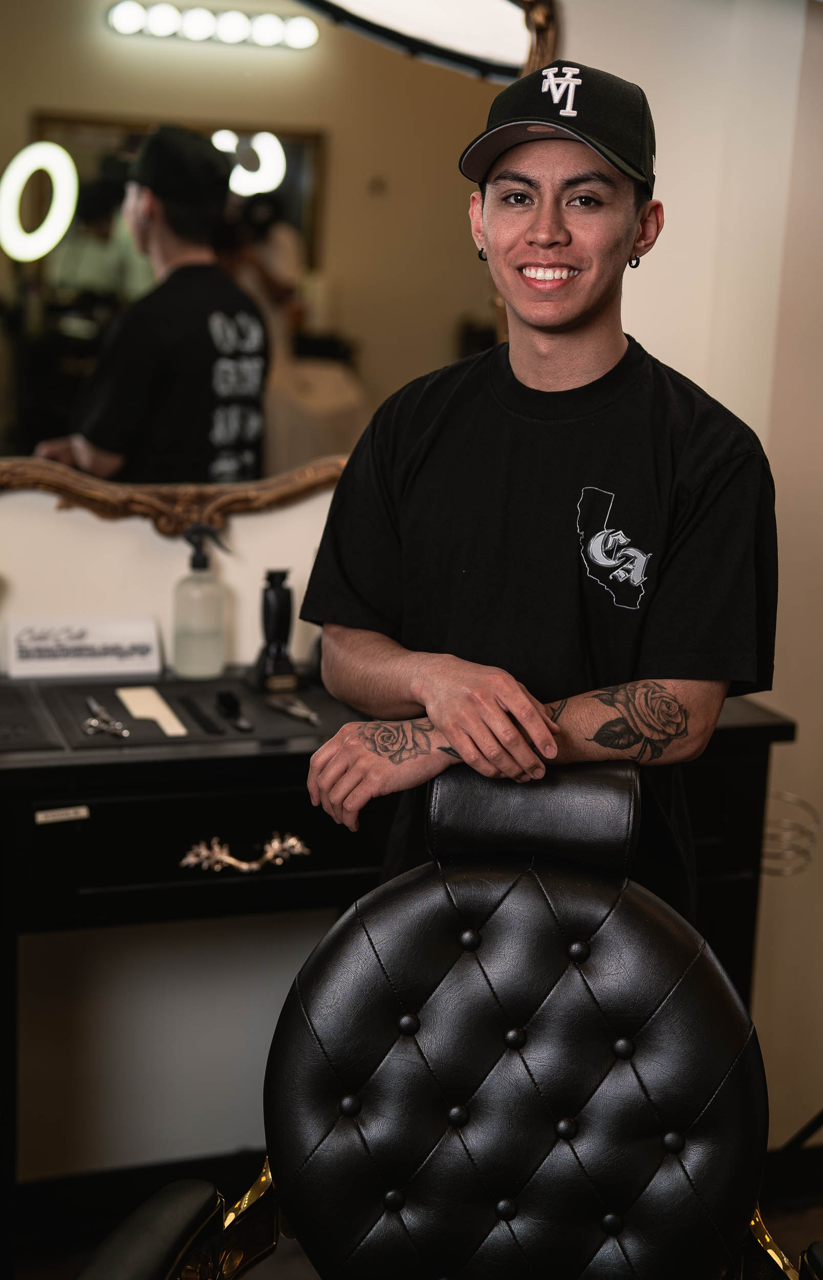 Nico a.k.a Cid the Kid Cutz Barber at Cold Cuts Barbershop