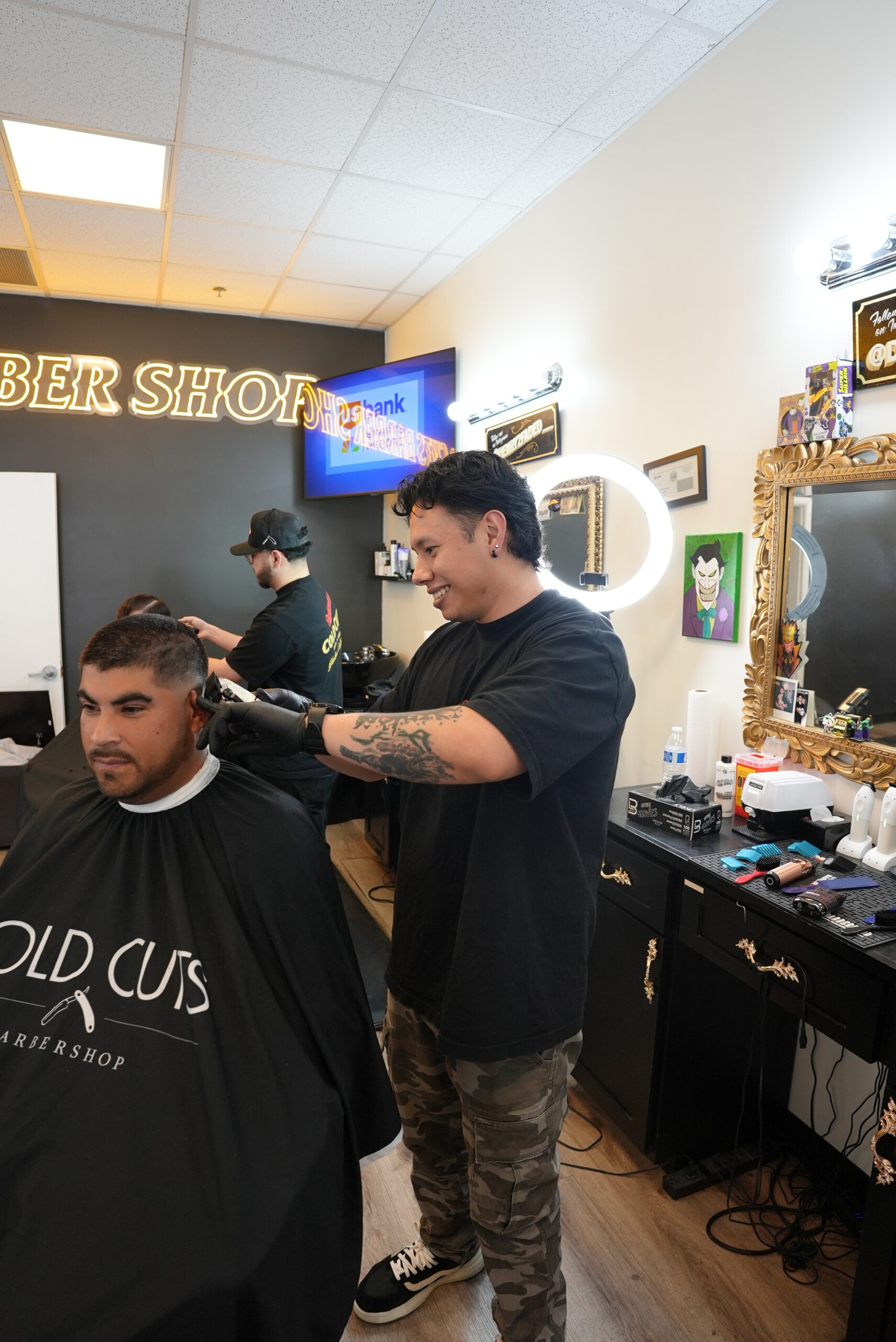 Brandon a.k.a Dapper CutzBarber at Cold Cuts Barbershop